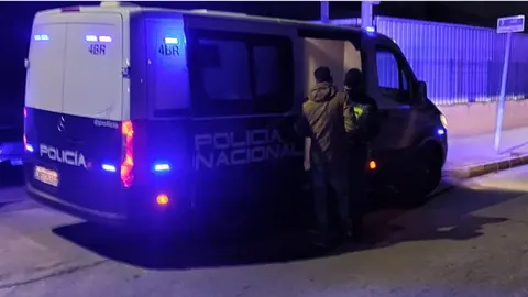 Detenido en Mula por la Polic&iacute;a Nacional (foto: PN)