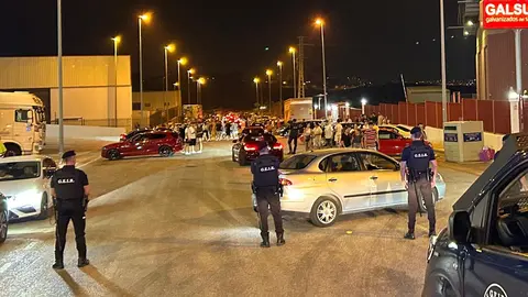 Concentraci&oacute;n ilegal de 300 veh&iacute;culos en Molina de Segura