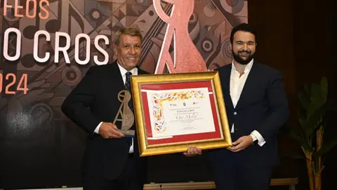 El 'Oro Mol&iacute;o' de la 7 premiado en el Festival Cante de las Minas