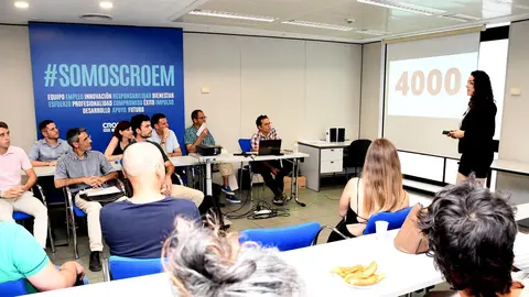 Participantes en uno de los programas de emprendimiento desarrollado por CROEM, en colaboraci&oacute;n con la Regi&oacute;n de Murcia (foto: CARM)