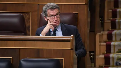 El presidente del Partido Popular, Alberto N&uacute;&ntilde;ez Feij&oacute;o (foto: EP)