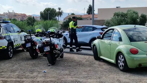 Control de la Guardia Civil