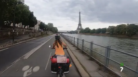 Reto en bici de Murcia a Par&iacute;s (foto: La 7)