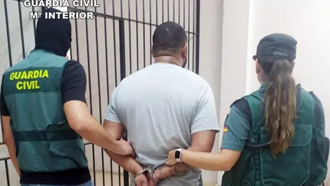 Detenido de la operaci&oacute;n 'Kranko' (foto: GC)