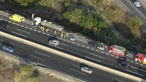 Accidente en la A-30 (foto: 1-1-2)