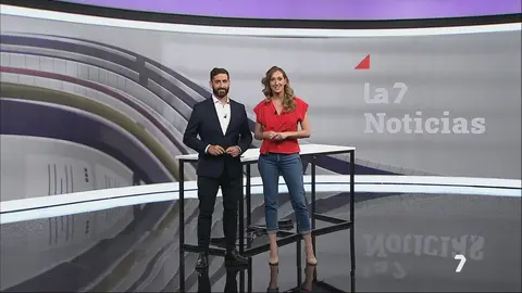 Presentadores de 7 Noticias (foto: La 7)