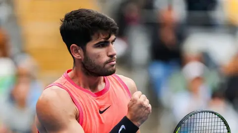 Carlos Alcaraz, en el ATP 500 de Pek&iacute;n
