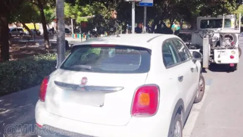 Imagen del veh&iacute;culo estacionado - POLIC&Iacute;A LOCAL DE MURCIA