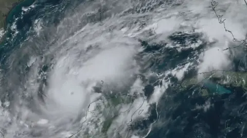 Imagen de sat&eacute;lite del hurac&ntilde;an 'Milton'