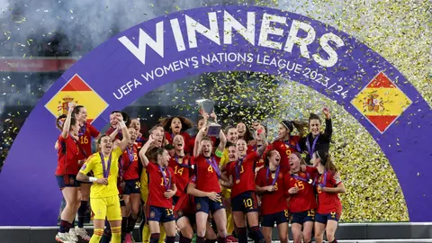 Espa&ntilde;a, el d&iacute;a que se proclam&oacute; campeona del mundial femenino de f&uacute;tbol (foto: Selecci&oacute;n Espa&ntilde;ola Femenina)