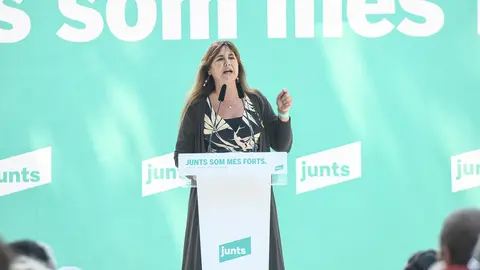 Laura Borr&aacute;s, en un acto de Junts