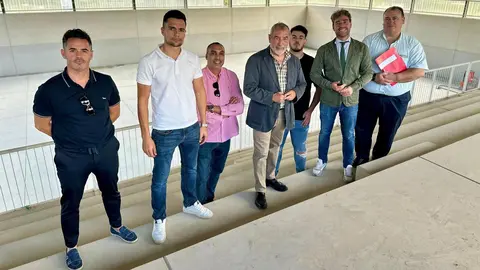 obras de acondicionamiento de la pista deportiva y adecuaci&oacute;n del parque de calistenia del polideportivo municipal de Ricote