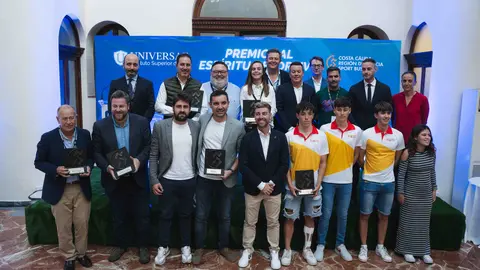 Foto de familia - V Premios al Esp&iacute;ritu Deportivo Universae-SBW