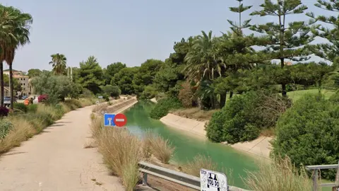 Canal del trasvase Tajo-Segura en Orihuela Costa, en una imagen de archivo