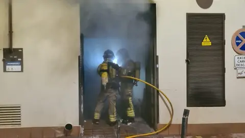 Bomberos en San Pedro del Pinatar (foto: 1-1-2)