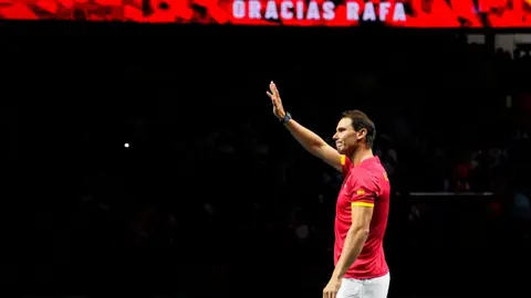 Rafa Nadal se despide del tenis profesional en la Copa Davis