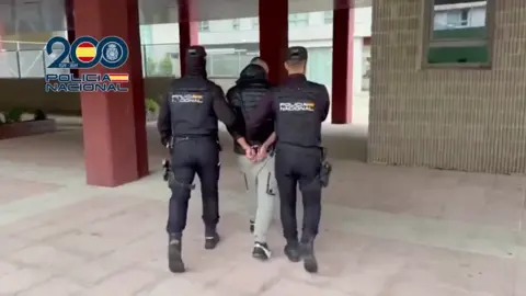 Uno de los detenidos (foto: PN)