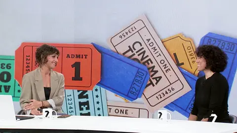 Nuria Mu&ntilde;oz en Las Noticias de la Noche (foto: La 7)