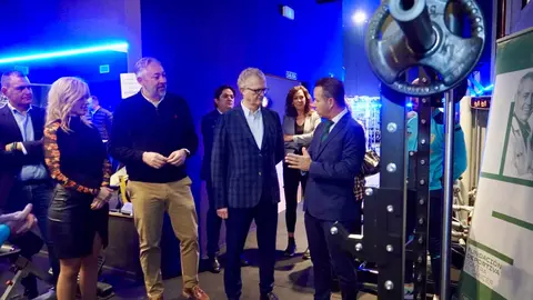 V&iacute;ctor Mart&iacute;nez, alcalde de Santomera, ha inaugurado este espacio junto a Juan Jos&eacute; Pedre&ntilde;o, consejero de Salud, y Alberto Gonz&aacute;lez-Costea, presidente de la Fundaci&oacute;n Never Surrender