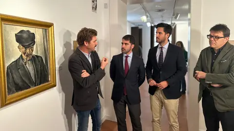 La obra 'Retrato de mi padre', de Ram&oacute;n Gaya, vuelve al museo murciano que lleva el nombre del pintor gracias a un acuerdo de cesi&oacute;n por cinco a&ntilde;os con el Museo de Bellas Artes del municipio (foto: Ayuntamiento de Murcia)