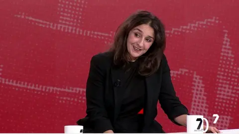 Roc&iacute;o Bernal, en La7Noticias