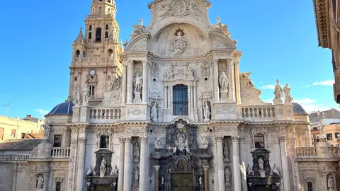 Imafronte de la Catedral de la Di&oacute;cesis de Cartagena