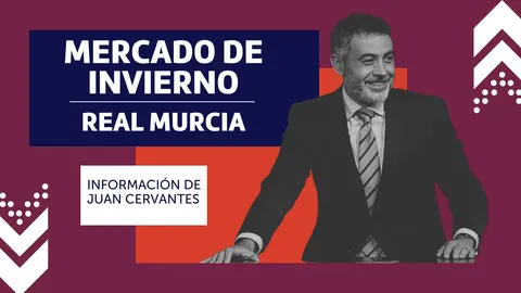 Informaci&oacute;n de Juan Cervantes sobre el mercado de invierno en el Real Murcia (foto: La 7)