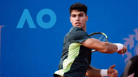 Alcaraz prepara el Open de Australia