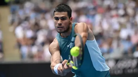 Victoria de Carlos Alcaraz en el Open de Australia (foto: Agencias)