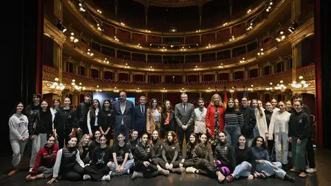 Imagen de la presentaci&oacute;n del espect&aacute;culo de la Compa&ntilde;&iacute;a Nacional de Danza