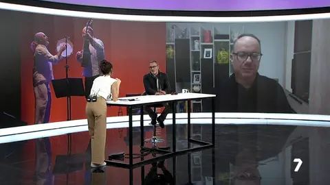 Miguel &Aacute;ngel Montesinos,&nbsp;El Pantorrillas, en Las Noticias de La Noche (foto: La 7)