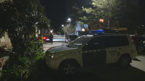 Lugar donde un hombre ha sido asesinado en Alquer&iacute;as