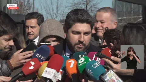 El presidente del PP en la Regi&oacute;n, Fernando L&oacute;pez Miras (foto: La 7)