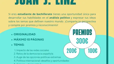Cartel del concurso regional de ensayo pol&iacute;tico
