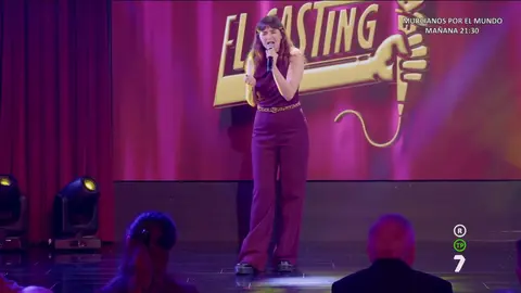 Clara Nicol&aacute;s interpreta 'La llorona' en El C&aacute;sting de La 7
