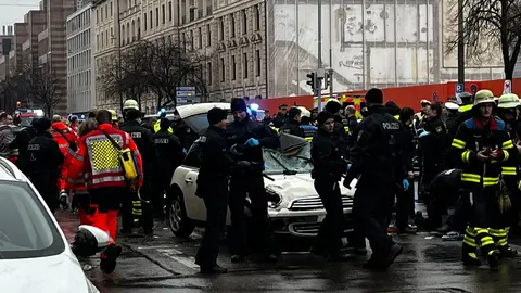 Varios heridos por el atropello de un grupo de personas en M&uacute;nich (foto: EP)