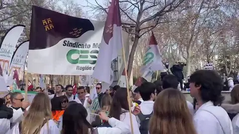 Protestas en Madrid (foto: La 7)
