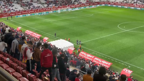 Partido suspendido en Nueva Condomina