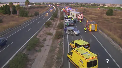 'El Punchas', el camionero de Totana que provoc&oacute; en 2017 un accidente en el que murieron 5 personas (foto: La 7)