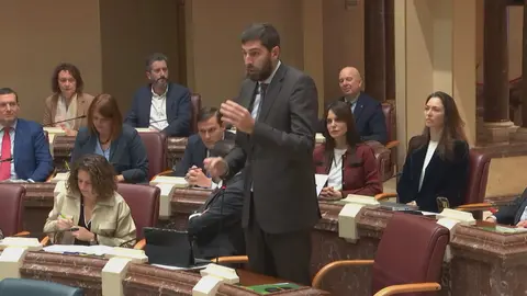 El portavoz del Grupo Parlamentario Vox en la Asamblea Regional, Jos&eacute; &Aacute;ngel Antelo (foto: La 7)