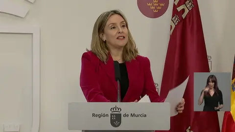 Rueda de prensa posterior al Consejo de Gobierno de este jueves, 20 de febrero (foto: La 7)