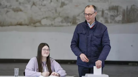 El l&iacute;der conservador alem&aacute;n Friedrich Merz