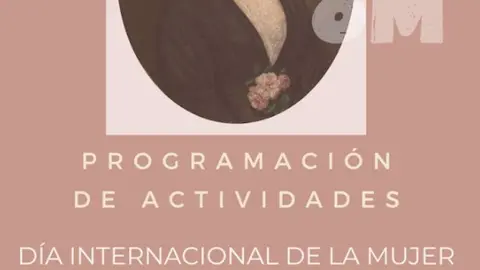 Cartel de la programaci&oacute;n de los Museos de la Regi&oacute;n de Murcia con motivo del D&iacute;a Internacional de la Mujer.