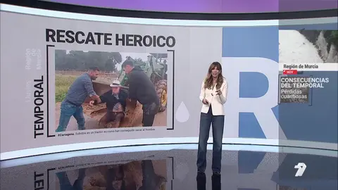 Rescate heroico (foto: La 7)