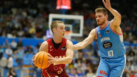 Lugo. Liga Endesa ACB. Pazo Provincial dos Deportes. Jornada 24. CB R&iacute;o Breog&aacute;n - UCAM Murcia. Fotos:Carlos Castro/ACB Photo