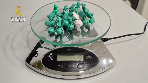 Droga incautada por la Guardia Civil (foto: GC)