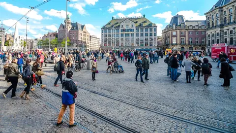 Plaza Dam de &Aacute;msterdam