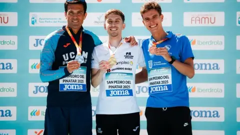 Miguel &Aacute;ngel L&oacute;pez Nicolas, subcampe&oacute;n de Espa&ntilde;a de 20Km marcha en San Pedro del Pinatar