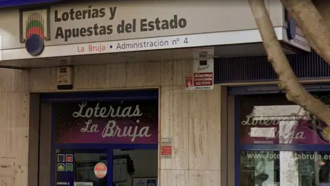 Loter&iacute;as la Bruja de Alcantarilla (foto: Google)
