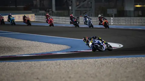 Ferm&iacute;n Aldeguer en su estreno en el GP de Catar en MotoGP (foto: Ferm&iacute;n Aldeguer)